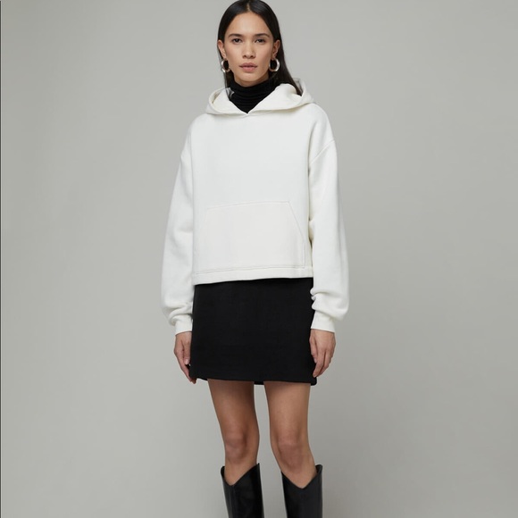 Oak + Fort Cropped Hoodie
